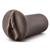 Коричневый мастубратор-вагина Nicole s Kitty - Blush Novelties - в Батайске купить с доставкой