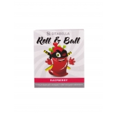 Стимулирующий презерватив-насадка Roll   Ball Raspberry - Sitabella - купить с доставкой в Батайске