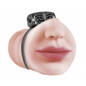 Мастурбатор-ротик с виброкольцом Satisfaction Beloved - Lola Games - в Батайске купить с доставкой