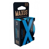 Классические презервативы в железном кейсе MAXUS Classic - 3 шт. - Maxus - купить с доставкой в Батайске