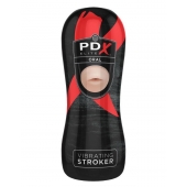 Мастурбатор-ротик Vibrating Oral Stroker - Pipedream - в Батайске купить с доставкой
