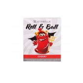 Стимулирующий презерватив-насадка Roll   Ball Cherry - Sitabella - купить с доставкой в Батайске