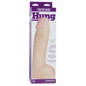 Огромная насадка-реалистик Vac-U-Lock Realistic Hung - 31,7 см. - Doc Johnson - купить с доставкой в Батайске