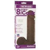 Насадка-реалистик Vac-U-Lock 8  ULTRASKYN Cock - 20,6 см. - Doc Johnson - купить с доставкой в Батайске