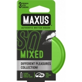 Презервативы в железном кейсе MAXUS Mixed - 3 шт. - Maxus - купить с доставкой в Батайске