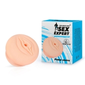 Телесная насадка-вагина на помпу - Sex Expert - в Батайске купить с доставкой