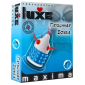 Презерватив LUXE Maxima  Глубинная бомба  - 1 шт. - Luxe - купить с доставкой в Батайске