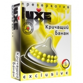 Презерватив LUXE  Exclusive  Кричащий банан  - 1 шт. - Luxe - купить с доставкой в Батайске