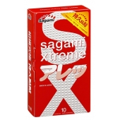 Утолщенные презервативы Sagami Xtreme Feel Long с точками - 10 шт. - Sagami - купить с доставкой в Батайске