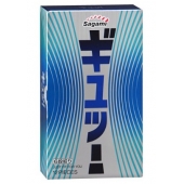 Презервативы Sagami 6 FIT V с волнообразной текстурой - 12 шт. - Sagami - купить с доставкой в Батайске