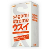 Ультратонкие презервативы Sagami Xtreme SUPERTHIN - 15 шт. - Sagami - купить с доставкой в Батайске