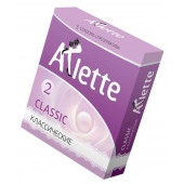Классические презервативы Arlette Classic - 3 шт. - Arlette - купить с доставкой в Батайске