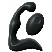 Черный вибромассажер простаты с пультом ДУ Control P-Spot Pro - Pipedream - в Батайске купить с доставкой
