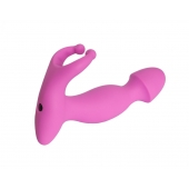 Розовый стимулятор простаты с усиками - 15 см. - 4sexdreaM - в Батайске купить с доставкой