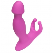 Розовый стимулятор простаты с усиками - 15 см. - 4sexdreaM - в Батайске купить с доставкой