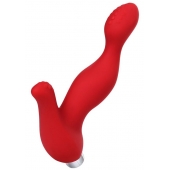 Красный силиконовый вибростимулятор простаты Proman - 12,5 см. - ToyFa - в Батайске купить с доставкой