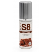 Смазка на водной основе S8 Flavored Lube со вкусом шоколада - 125 мл. - Stimul8 - купить с доставкой в Батайске