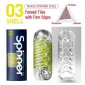 Мастурбатор SPINNER Shell - Tenga - в Батайске купить с доставкой