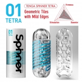 Мастурбатор SPINNER Tetra - Tenga - в Батайске купить с доставкой