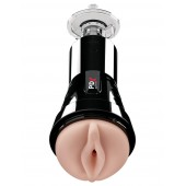 Телесный вибромастурбатор-вагина Cock Compressor Vibrating Stroker - Pipedream - в Батайске купить с доставкой