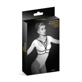 Черная упряжь на грудь Laura - Bijoux Pour Toi - купить с доставкой в Батайске