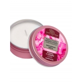 Массажная свеча  Клубника в сливках - БиоМед - купить с доставкой в Батайске