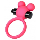 Розовое виброкольцо на пенис A-Toys - A-toys - в Батайске купить с доставкой