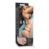 Телесный мастурбатор-ротик Angie - Blush Novelties - в Батайске купить с доставкой