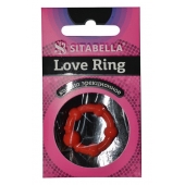 Эрекционное кольцо из киберкожи со стимулирующими бусинами - Sitabella - в Батайске купить с доставкой