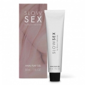 Лубрикант на водной основе Slow Sex Anal Play Gel - 30 мл. - Bijoux Indiscrets - купить с доставкой в Батайске