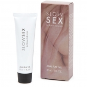 Лубрикант на водной основе Slow Sex Anal Play Gel - 30 мл. - Bijoux Indiscrets - купить с доставкой в Батайске