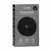 Черная веревка для бондажа Easytoys Bondage Rope - 5 м. - Easy toys - купить с доставкой в Батайске