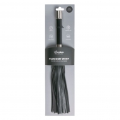 Черная плеть Easytoys Flogger With Metal Grip - 38 см. - Easy toys - купить с доставкой в Батайске