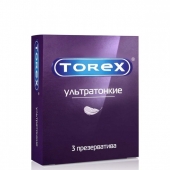 Презервативы Torex  Ультратонкие  - 3 шт. - Torex - купить с доставкой в Батайске