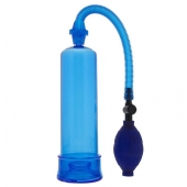 Синяя вакуумная помпа MENZSTUFF PENIS ENLARGER - Dream Toys - в Батайске купить с доставкой