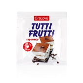 Пробник гель-смазки Tutti-frutti со вкусом тирамису - 4 гр. - Биоритм - купить с доставкой в Батайске
