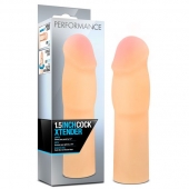Телесная насадка-удлинитель на пенис PERFORMANCE 1.5INCH COCK XTENDER - 16 см. - Blush Novelties - в Батайске купить с доставкой