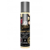 Лубрикант с ароматом трюфелей из белого шоколада и малины JO GELATO WHITE CHOCOLATE RASPBERRY TRUFFLE - 30 мл. - System JO - купить с доставкой в Батайске