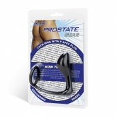 Стимулятор простаты с фиксацией эрекционным кольцом Prostate Gear - BlueLine - в Батайске купить с доставкой