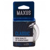 Классические презервативы в пластиковом кейсе MAXUS Classic - 3 шт. - Maxus - купить с доставкой в Батайске