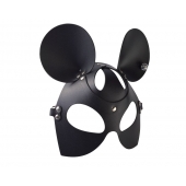 Черная кожаная маска  Мышка - Sitabella - купить с доставкой в Батайске