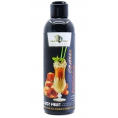 Интимный гель-смазка JUICY FRUIT с ароматом солёной карамели - 200 мл. - БиоМед - купить с доставкой в Батайске