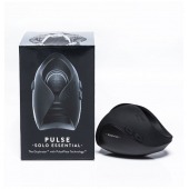 Черный инновационный мужской вибратор PULSE SOLO ESSENTIAL - Hot Octopuss - в Батайске купить с доставкой