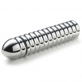 Рельефный фаллос для интенсивного электросекса Groovey George - 20 см. - MyStim - купить с доставкой в Батайске