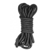 Черная веревка Do Not Disturb - 5 м. - Lola Games - купить с доставкой в Батайске