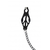 Зажимы на соски Darkside с цепочкой - Lola Games - купить с доставкой в Батайске