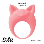 Оранжевое эрекционное кольцо Lemur Remi - Lola Games - в Батайске купить с доставкой