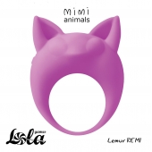 Фиолетовое эрекционное кольцо Lemur Remi - Lola Games - в Батайске купить с доставкой