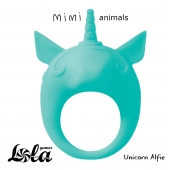 Зеленое эрекционное кольцо Unicorn Alfie - Lola Games - в Батайске купить с доставкой