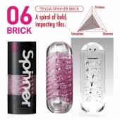 Мастурбатор SPINNER Brick - Tenga - в Батайске купить с доставкой